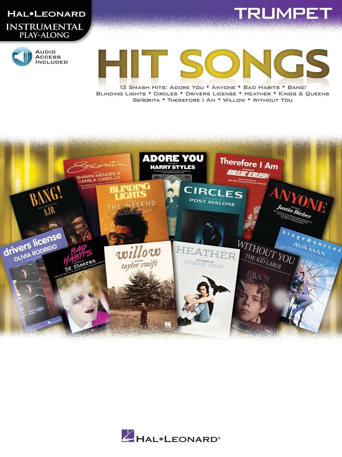 Cover: 196288016861 | Hit Songs | Trumpet | Instrumental Play-Along | Buch + Online-Audio