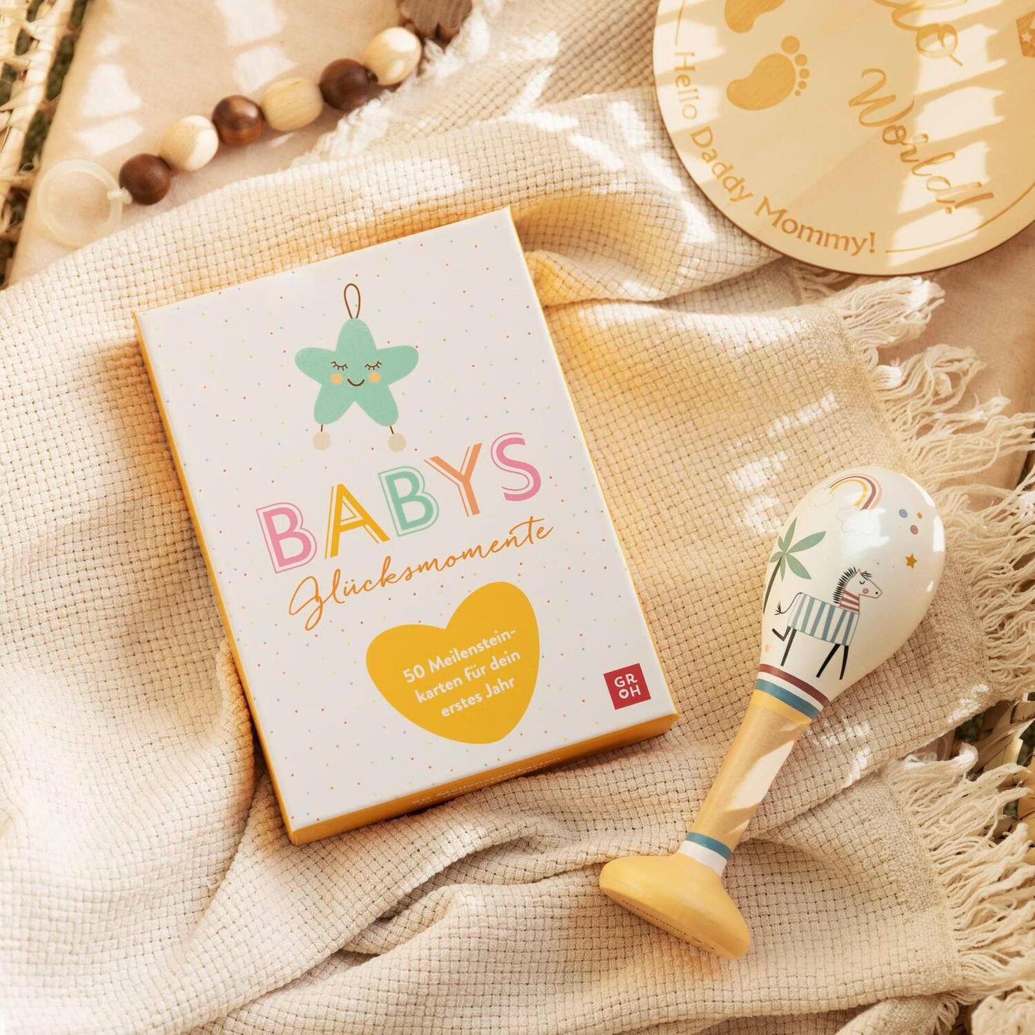 Bild: 4036442012826 | Babys Glücksmomente | Groh Verlag | Box | Schachtel | 51 S. | Deutsch