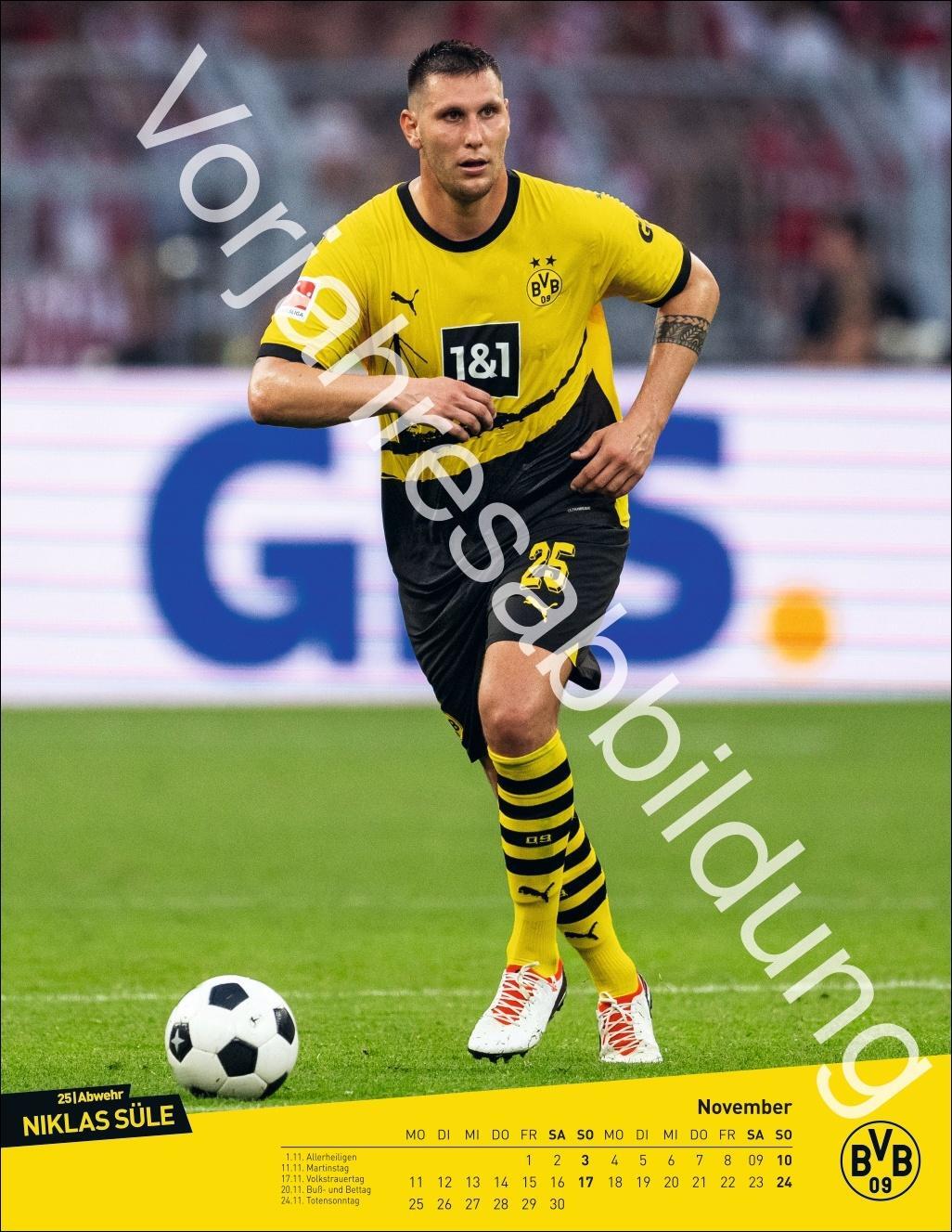 Bild: 9783756405435 | BVB Posterkalender 2025 | Heye | Kalender | Bundesliga Kalender Heye