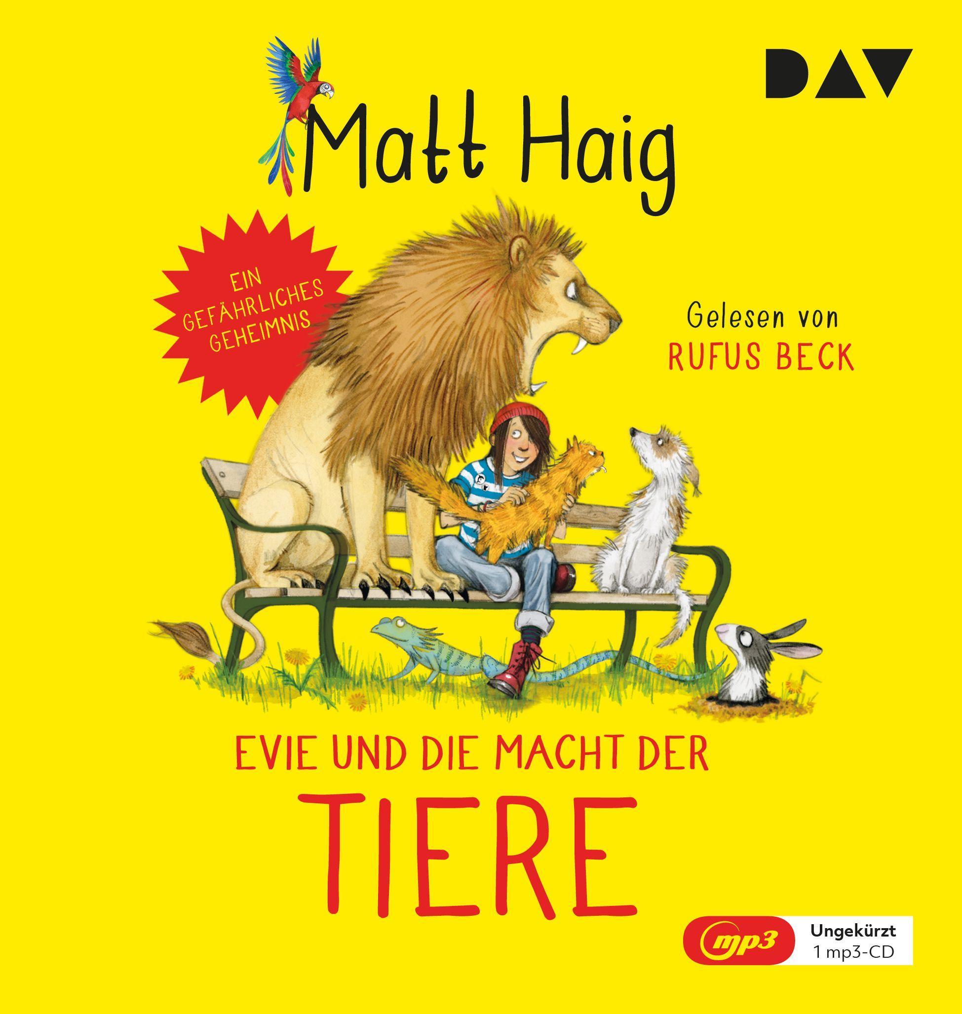 Cover: 9783742420695 | Evie und die Macht der Tiere | Ungekürzte Lesung mit Rufus Beck | Haig