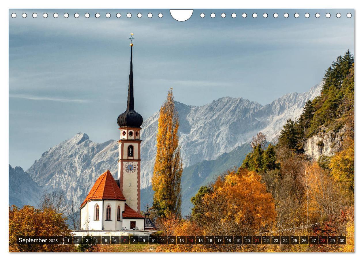 Bild: 9783435123476 | Tirol - Das Land in den Bergen (Wandkalender 2025 DIN A4 quer),...