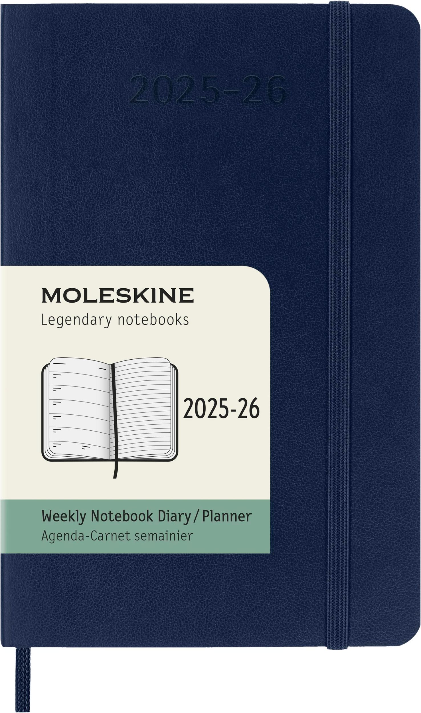 Bild: 8056999275464 | Moleskine 18 Monate Wochen Notizkalender 2025/2026, Pocket/A6, 1 Wo...