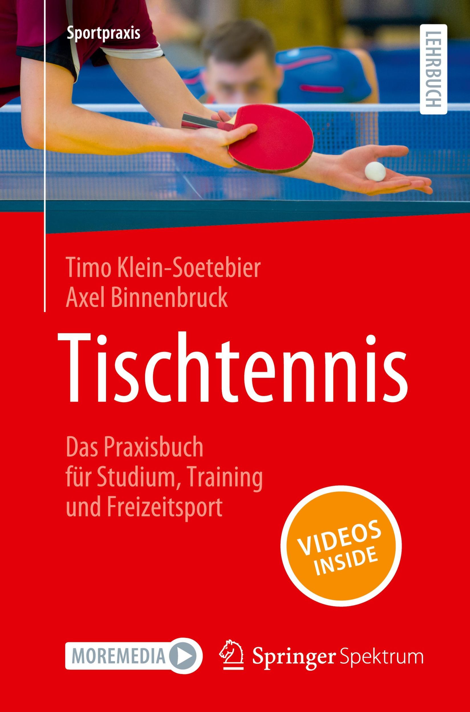 Cover: 9783662680186 | Tischtennis - Das Praxisbuch für Studium, Training und Freizeitsport