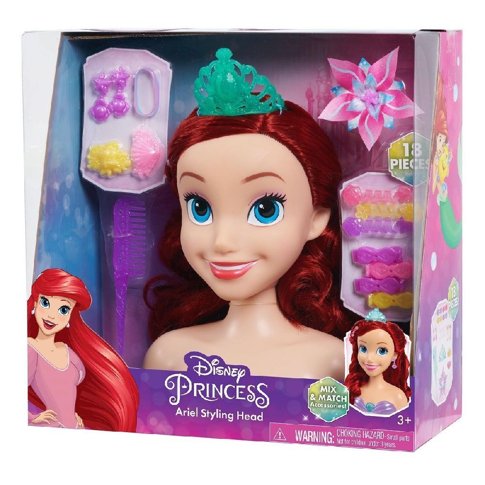 Bild: 886144876165 | Disney Princess Basic Ariel Styling Head | Stück | In Kartonage