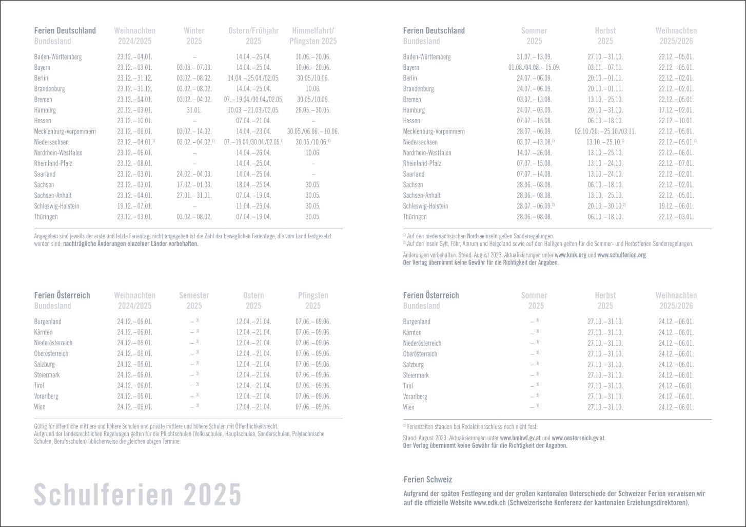 Bild: 9783756406814 | Kalenderbuch Grün 2025 | Taschenbuch | Bürokalender Heye | 160 S.