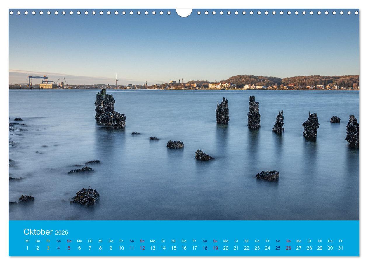 Bild: 9783435084463 | An der Kieler Förde (Wandkalender 2025 DIN A3 quer), CALVENDO...