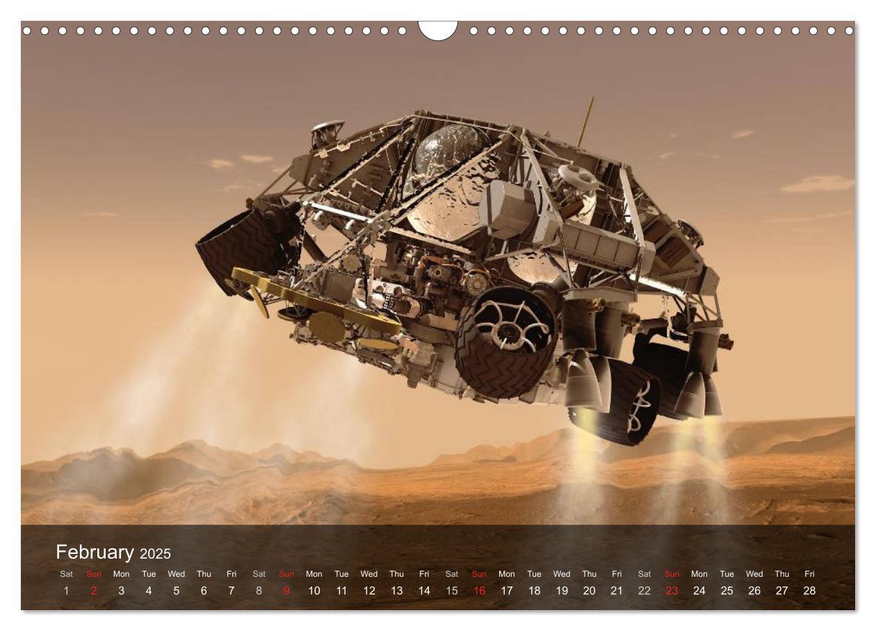 Bild: 9781325961535 | Space and Universe (Wall Calendar 2025 DIN A3 landscape), CALVENDO...