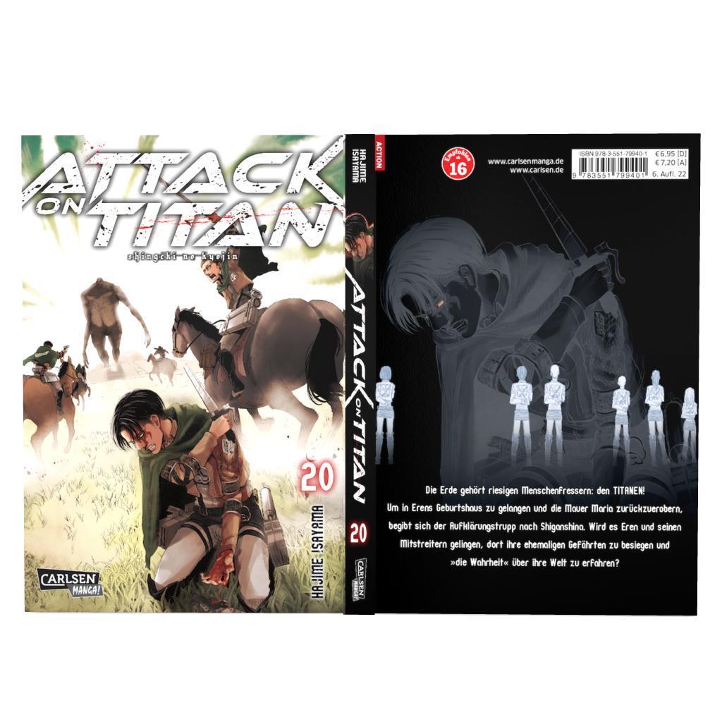 Bild: 9783551799401 | Attack on Titan 20 | Hajime Isayama | Taschenbuch | Attack on Titan