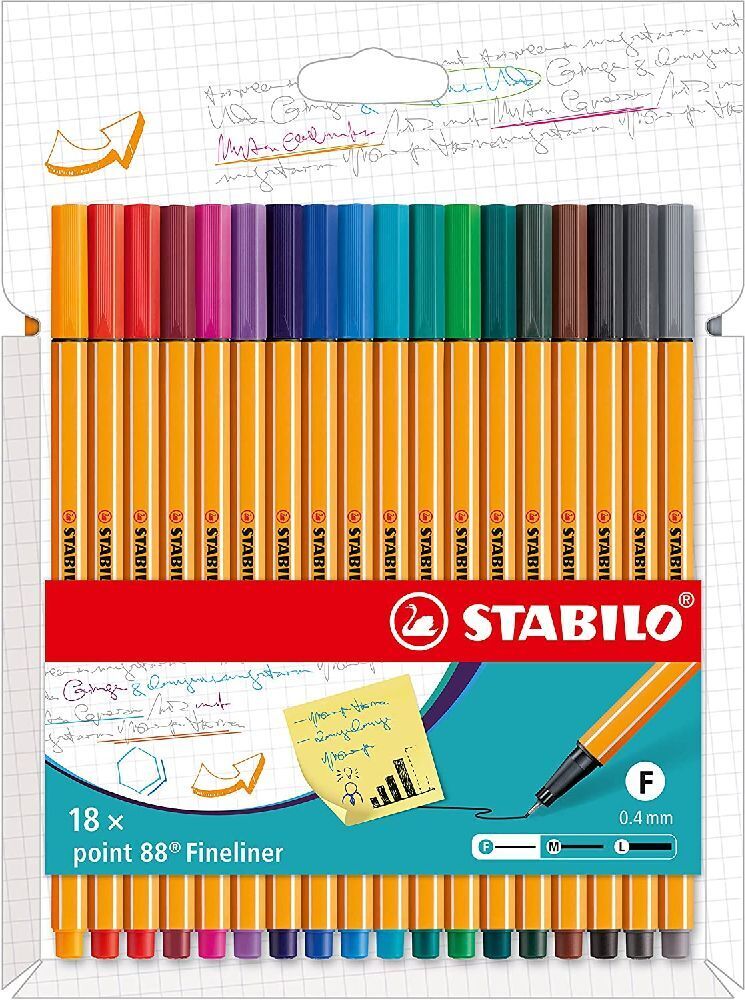 Cover: 4006381571333 | STABILO point 88 18er Karton-Etui Standard | Stück | In Karton | 2022