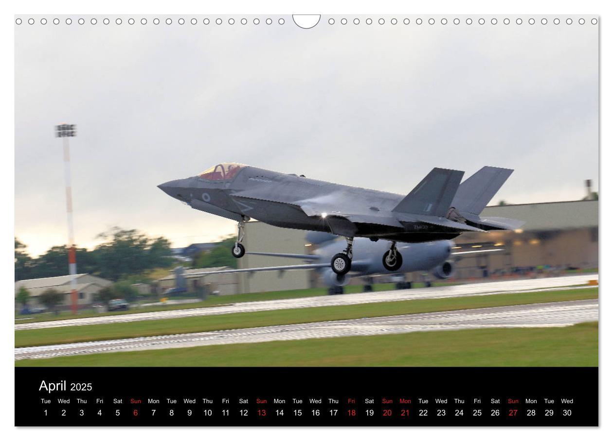 Bild: 9781325951314 | Lockheed Martin F35 Stealth Fighter (Wall Calendar 2025 DIN A3...