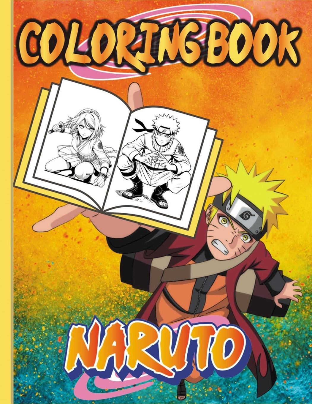 Cover: 9788326072840 | Naruto Coloring Book | The Ultimate activity book for kids All ages