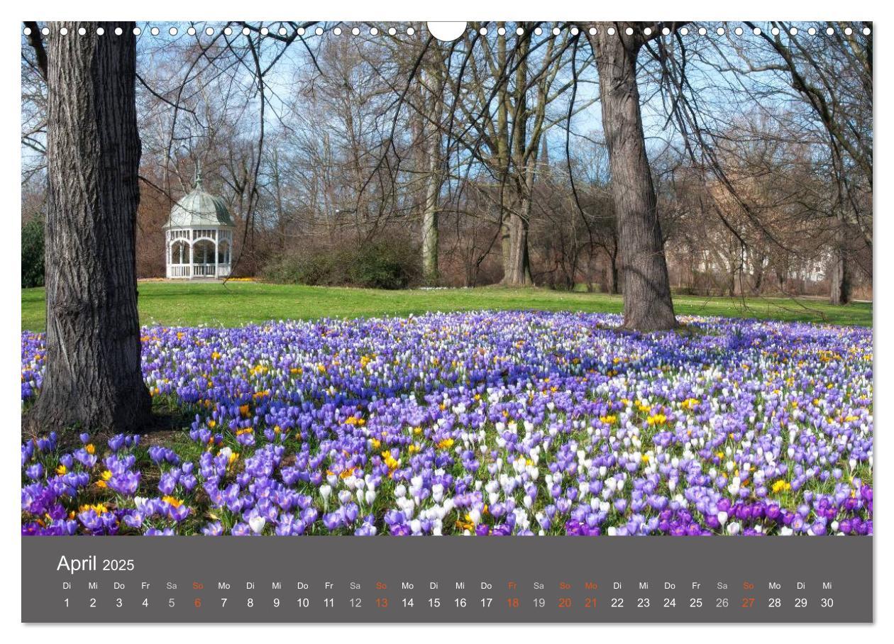 Bild: 9783435632541 | Leipzig - Parks und Landschaften (Wandkalender 2025 DIN A3 quer),...