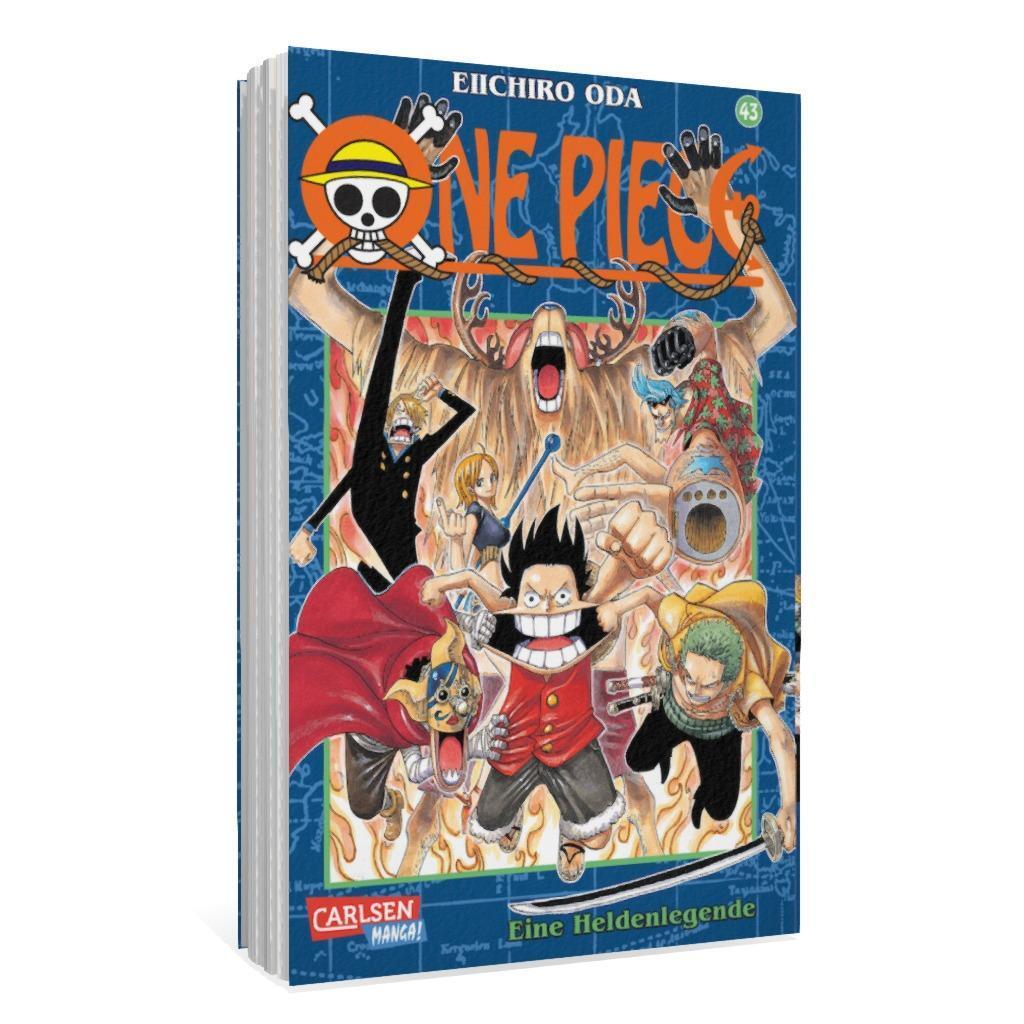 Bild: 9783551758132 | One Piece 43. Eine Heldenlegende | Eiichiro Oda | Taschenbuch | 224 S.