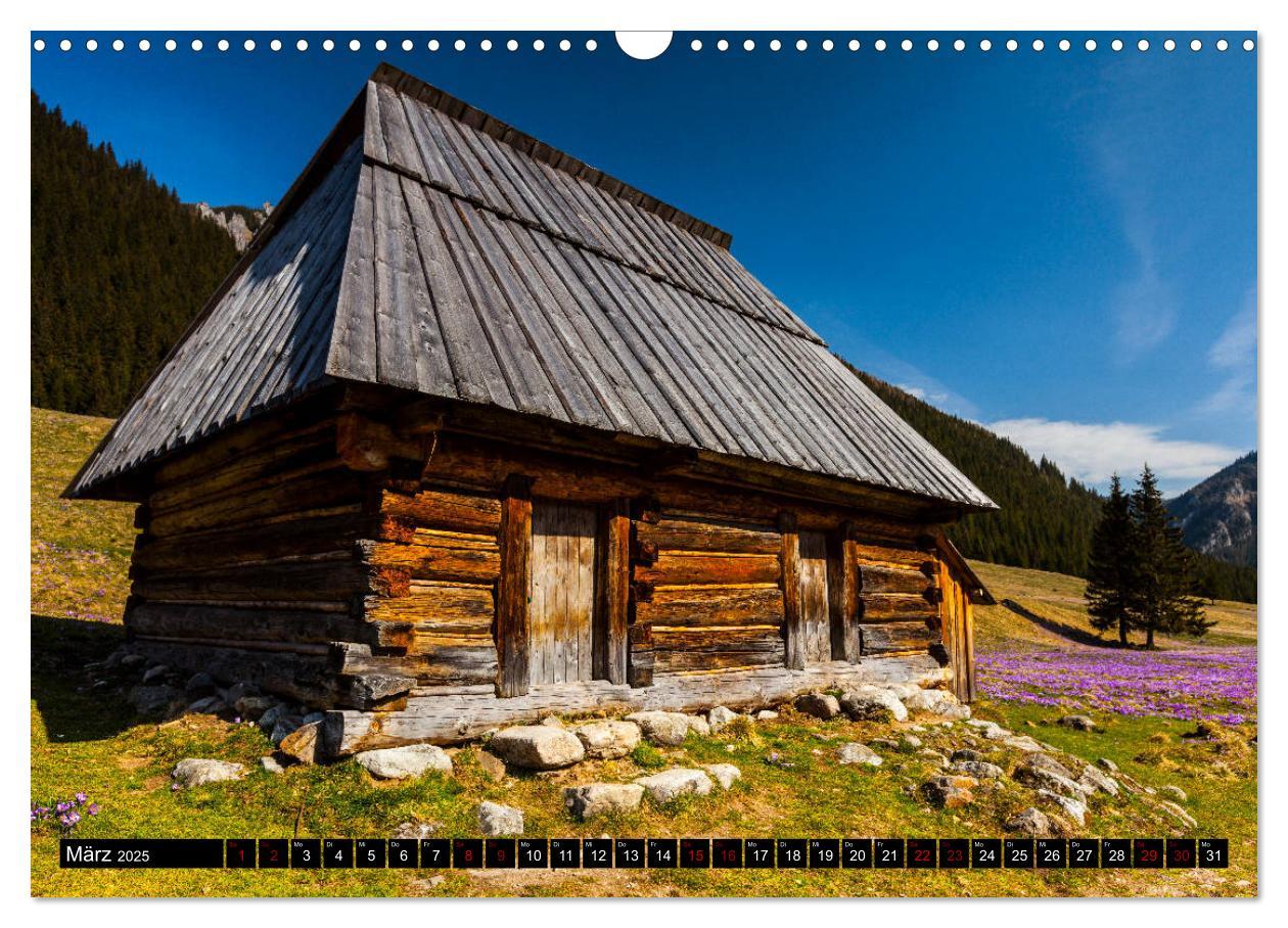 Bild: 9783435424375 | Tatra. Polen und Slowakei (Wandkalender 2025 DIN A3 quer), CALVENDO...