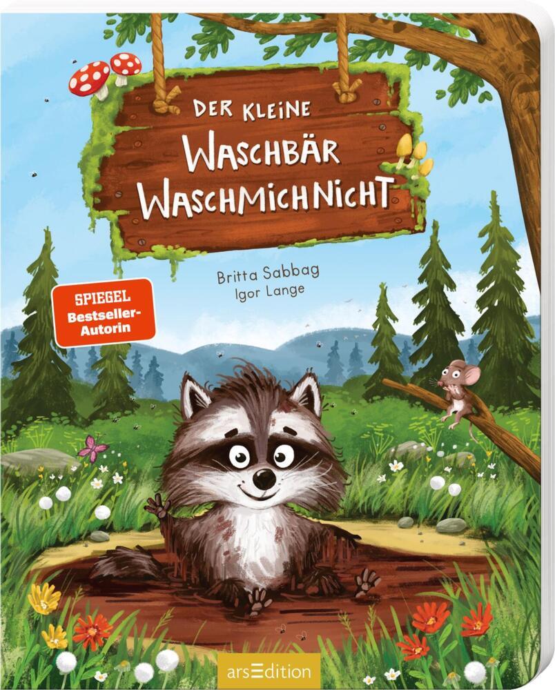 Cover: 9783845840994 | Der kleine Waschbär Waschmichnicht - Pappeausgabe | Britta Sabbag