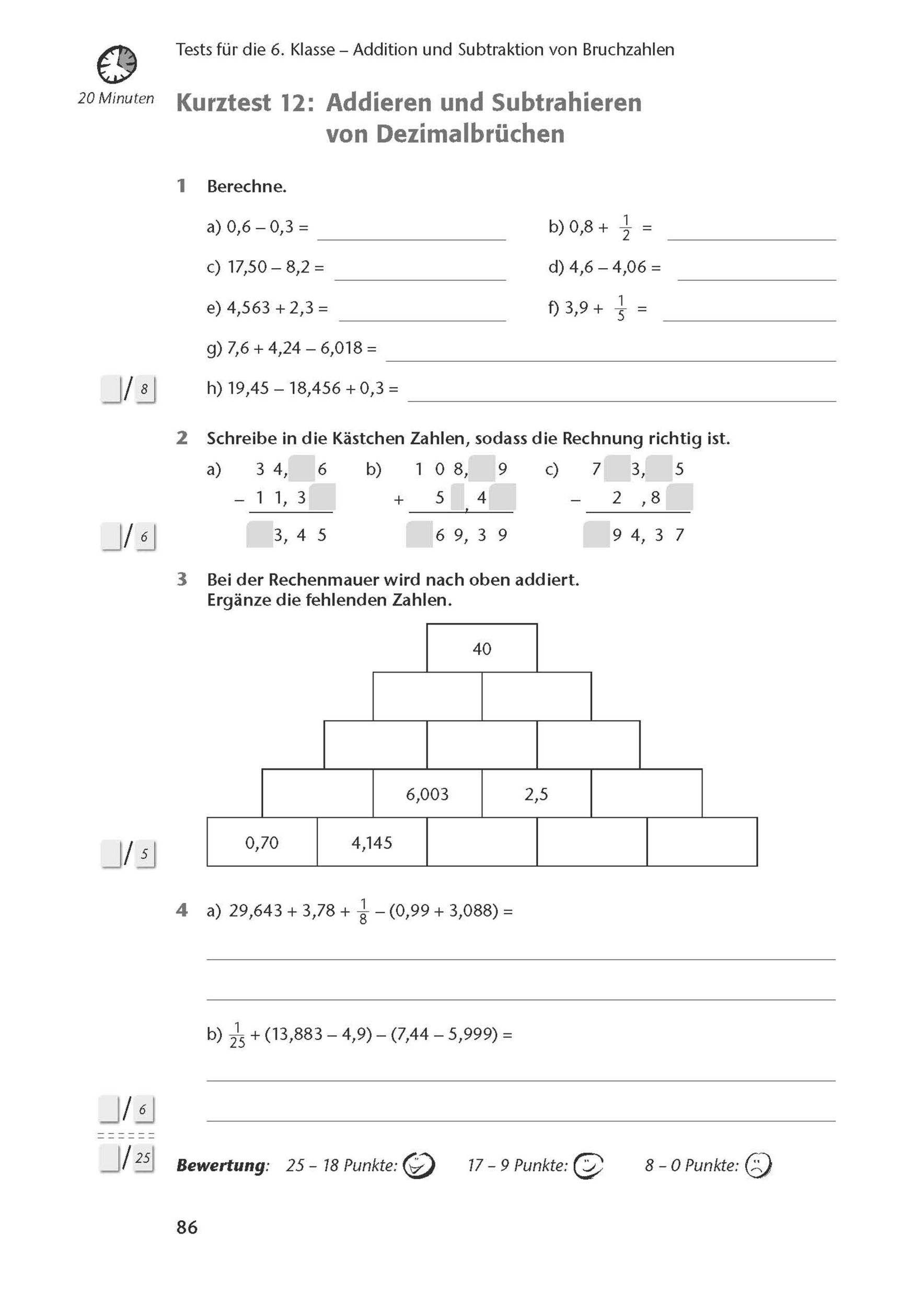 Bild: 9783804415928 | Fit in Test und Klassenarbeit - Mathematik 5./6. Klasse Gymnasium