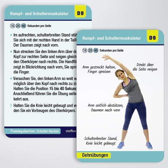 Bild: 9783957990945 | Trainingskarten: Schulter-Nacken | Ronald Thomschke | Taschenbuch