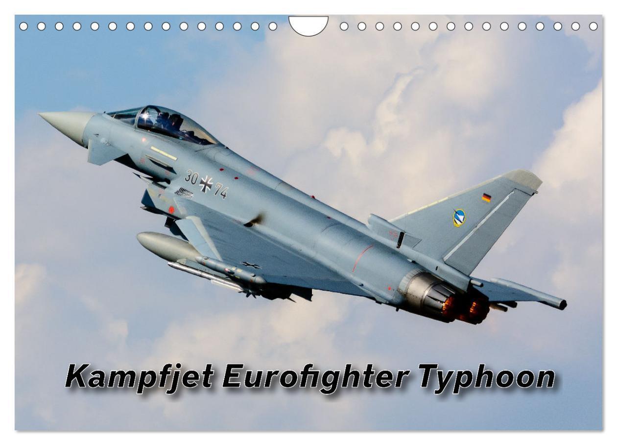 Cover: 9783435179244 | Kampfjet Eurofighter Typhoon (Wandkalender 2025 DIN A4 quer),...