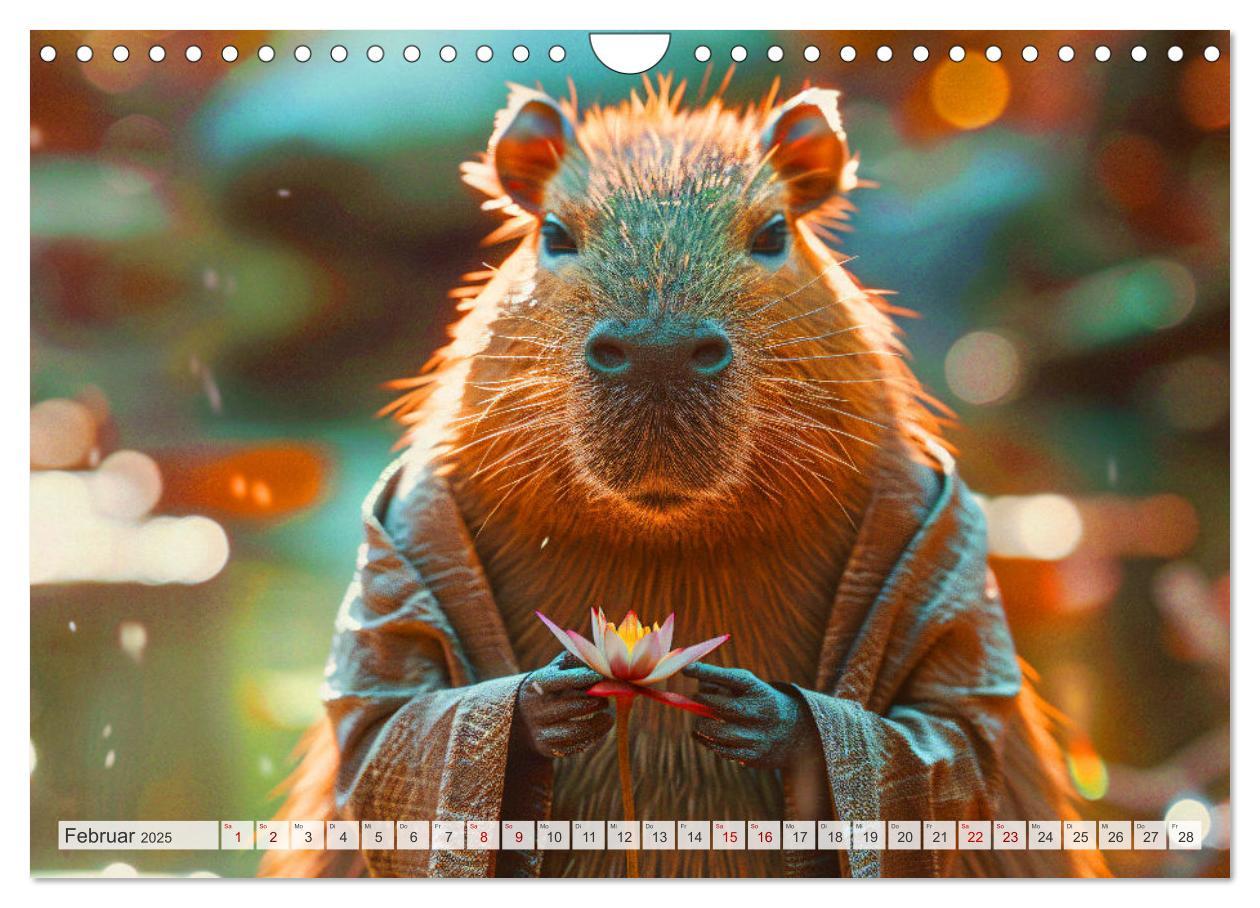 Bild: 9783457163931 | Capybaras im Alltag - Ein Jahr voller Abenteuer (Wandkalender 2025...