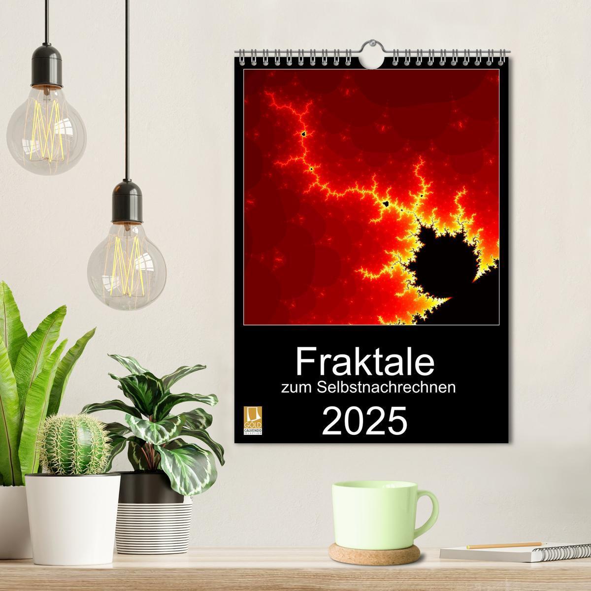 Bild: 9783435976577 | Fraktale zum Selbstnachrechnen (Wandkalender 2025 DIN A4 hoch),...