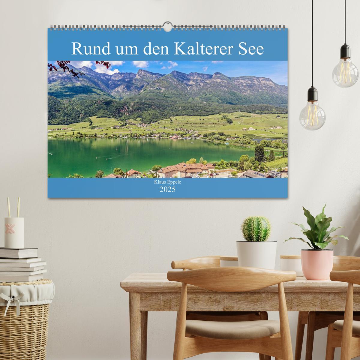 Bild: 9783435109227 | Rund um den Kalterer See (Wandkalender 2025 DIN A2 quer), CALVENDO...