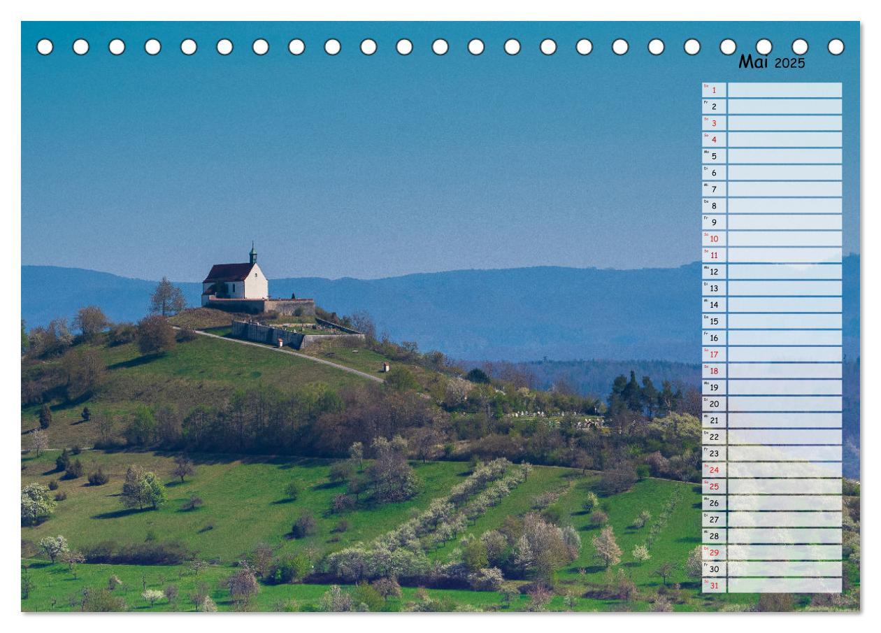 Bild: 9783435248612 | Rund um die Wurmlinger Kapelle (Tischkalender 2025 DIN A5 quer),...