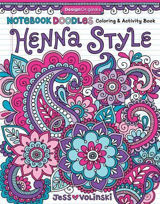 Cover: 9781497200173 | Notebook Doodles Henna Style: Coloring &amp; Activity Book | Jess Volinski