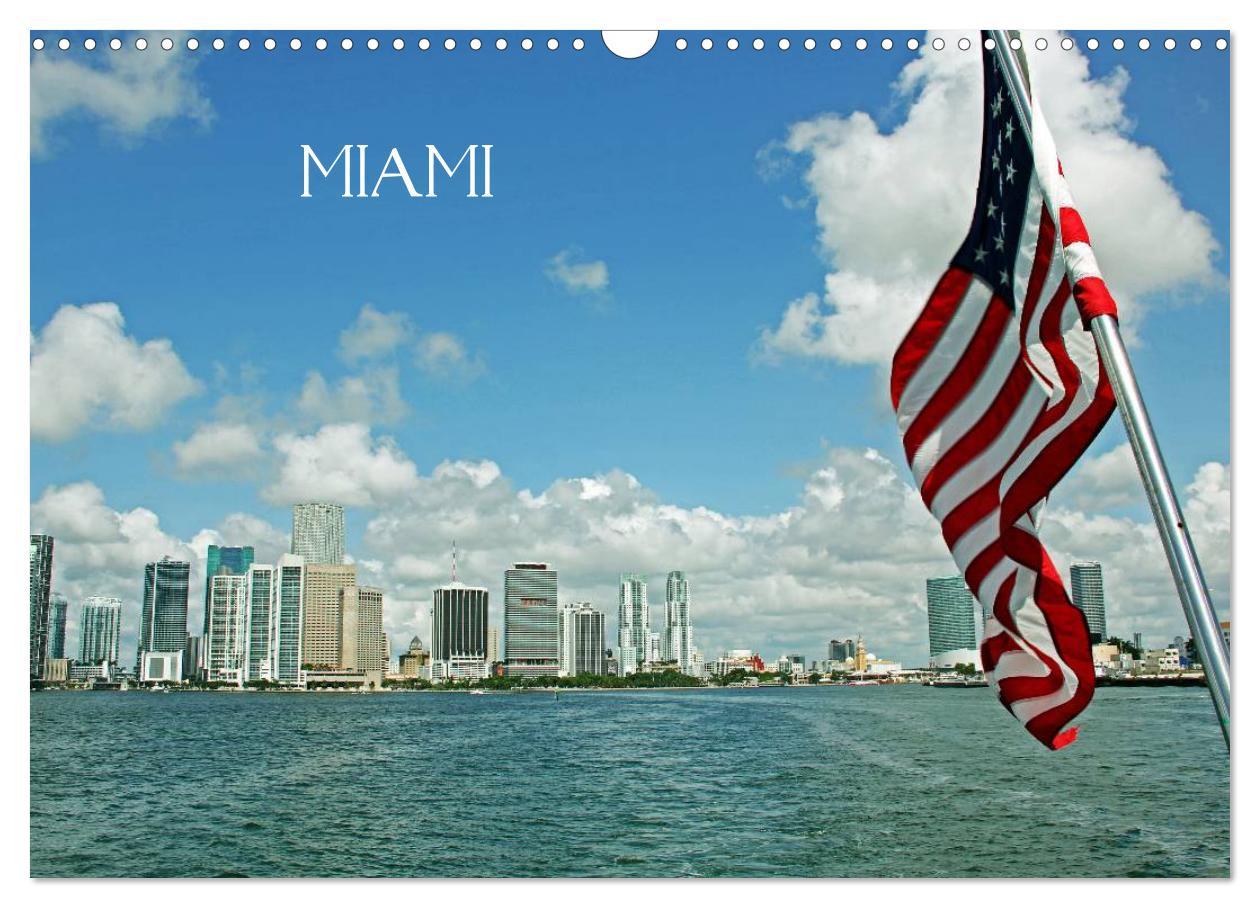 Cover: 9783435837236 | MIAMI (Wandkalender 2025 DIN A3 quer), CALVENDO Monatskalender | Damm