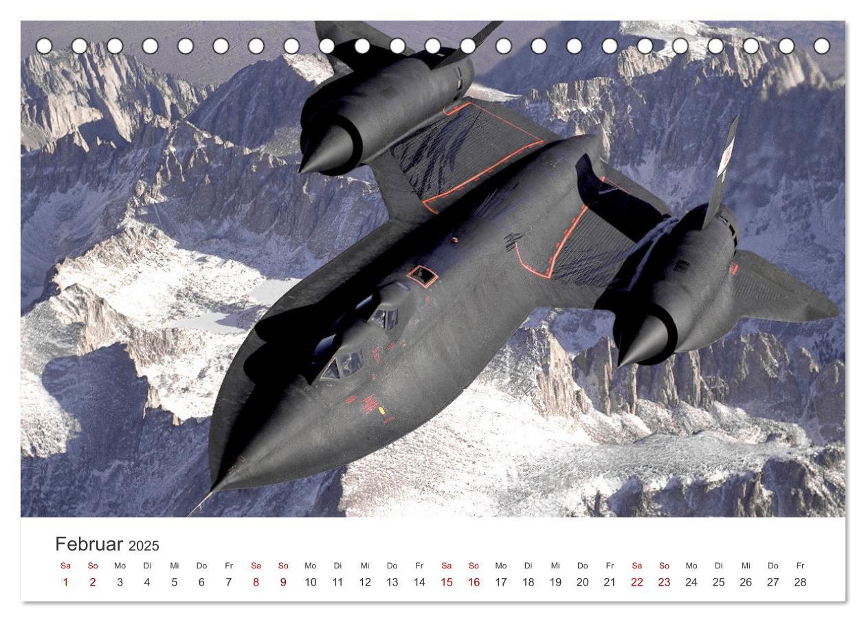 Bild: 9783383917622 | Kampfjets - Düsenjäger-Kalender (Tischkalender 2025 DIN A5 quer),...