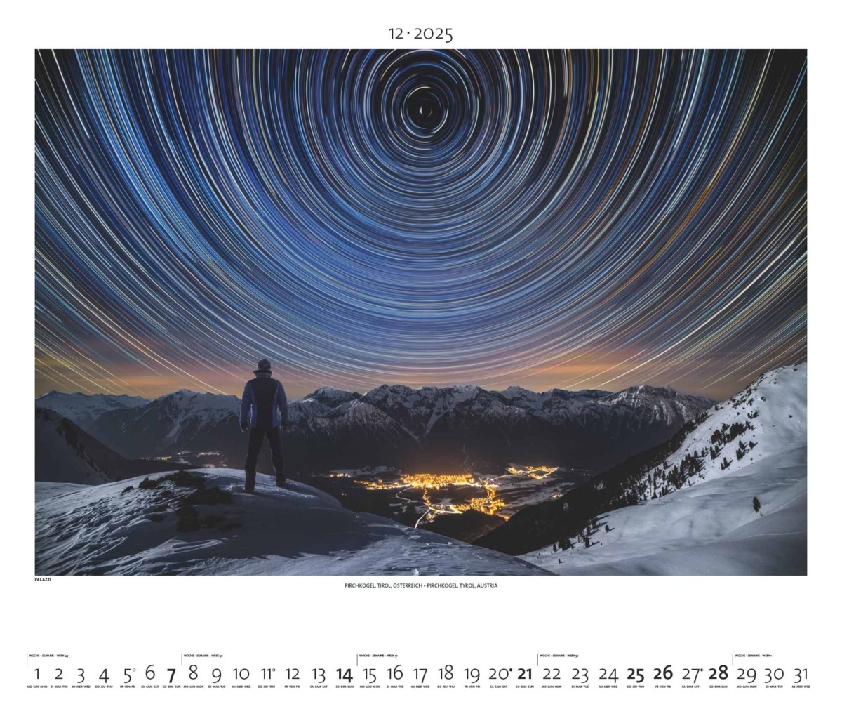 Bild: 4251734300690 | PALAZZI - Outdoor 2025 Wandkalender, 60x50cm, Posterkalender mit...