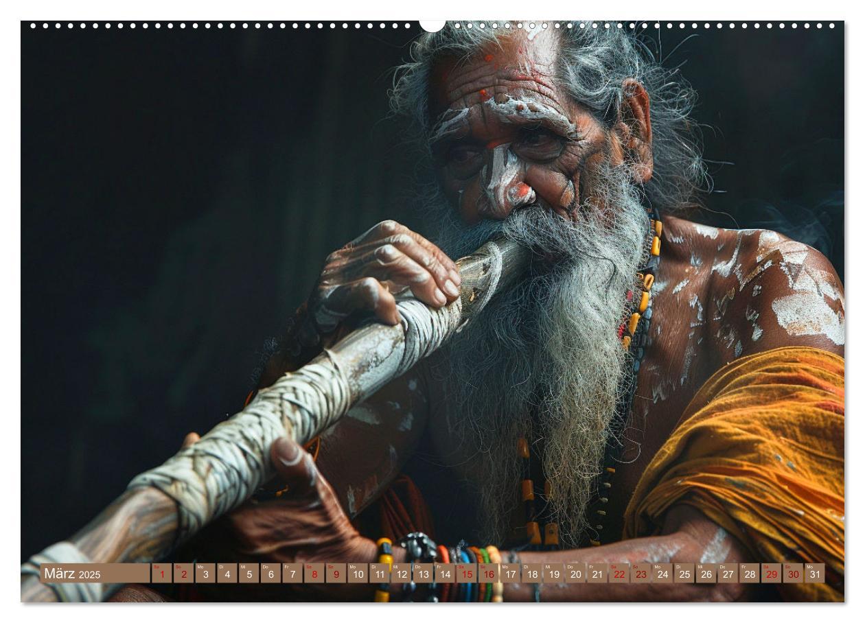 Bild: 9783383819162 | Aborigines - Farben des Outback (Wandkalender 2025 DIN A2 quer),...