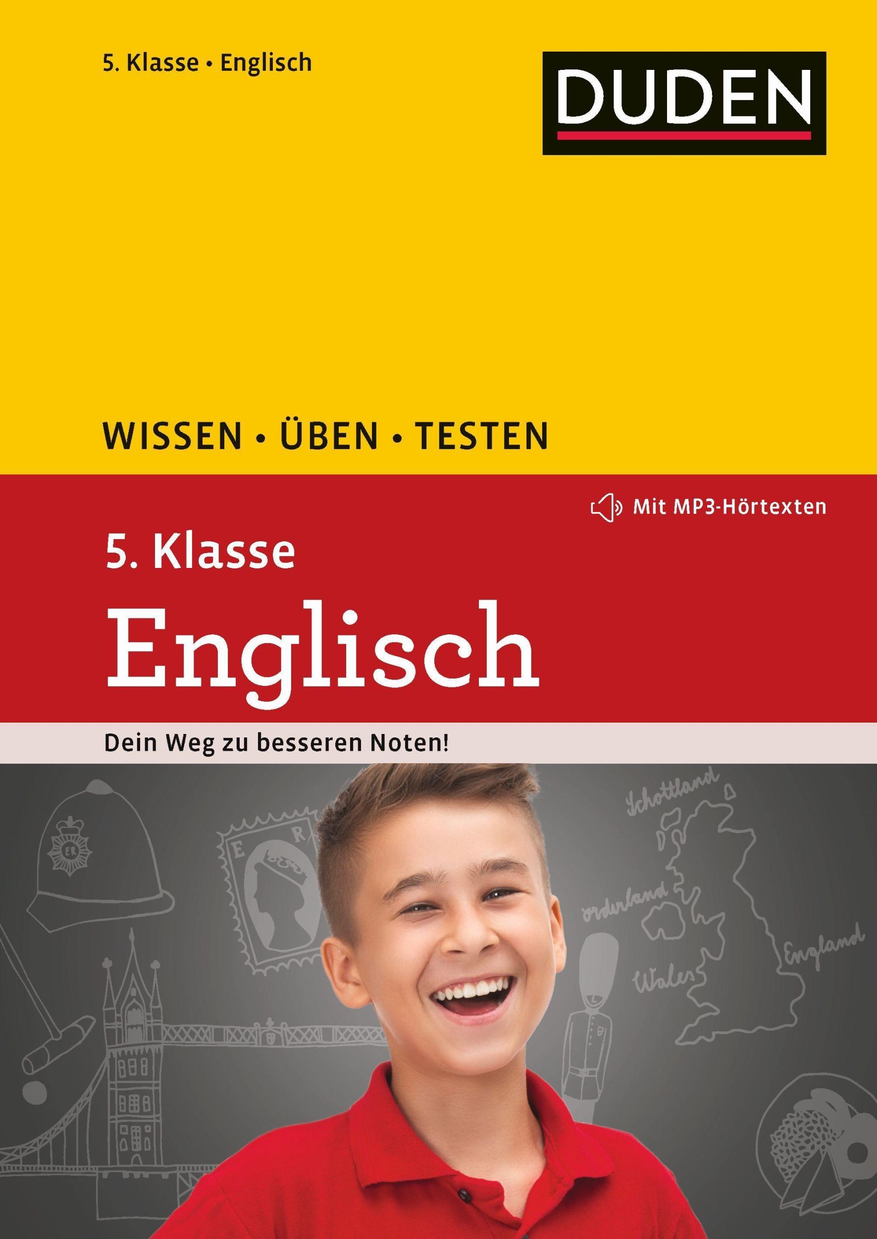 Cover: 9783411721344 | Wissen - Üben - Testen: Englisch 5. Klasse | Birgit Hock (u. a.)