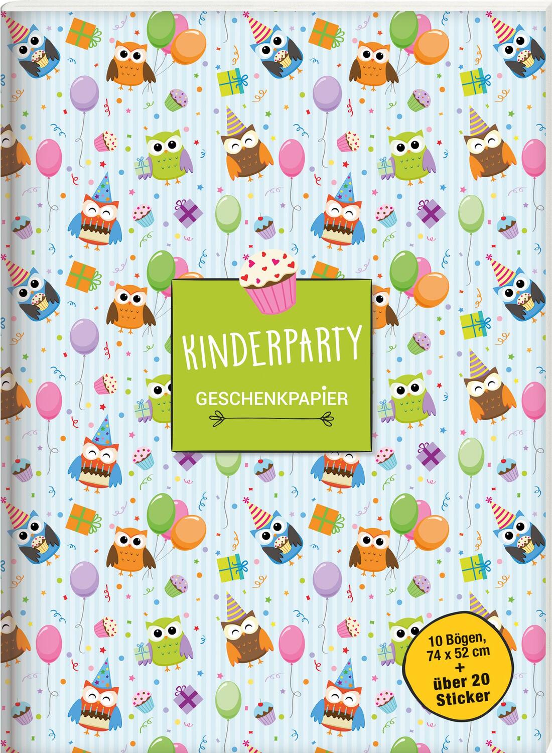 Cover: 9783863185947 | Geschenkpapierbuch. Kinderparty | Taschenbuch | 10 S. | Deutsch | 2020