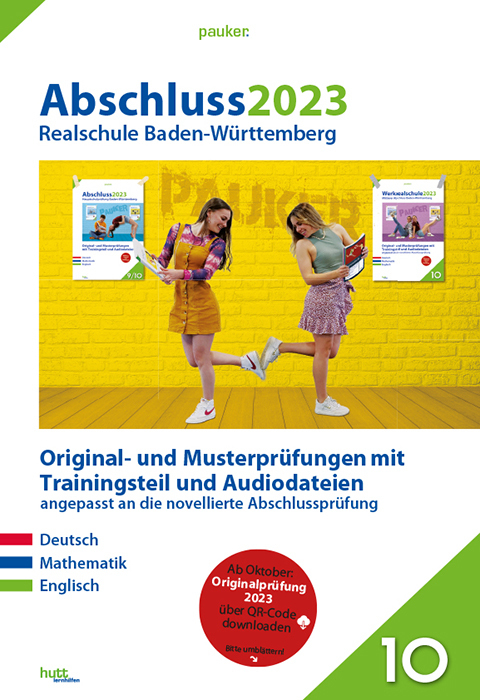 Cover: 9783889978585 | Abschluss 2023 - Realschulprüfung Baden-Württemberg - Aufgabenband