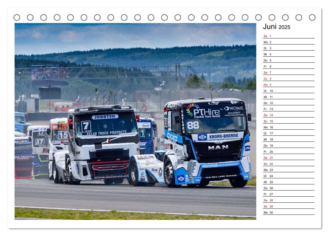 Bild: 9783435342600 | TRUCK RACING am Nürburgring (Tischkalender 2025 DIN A5 quer),...