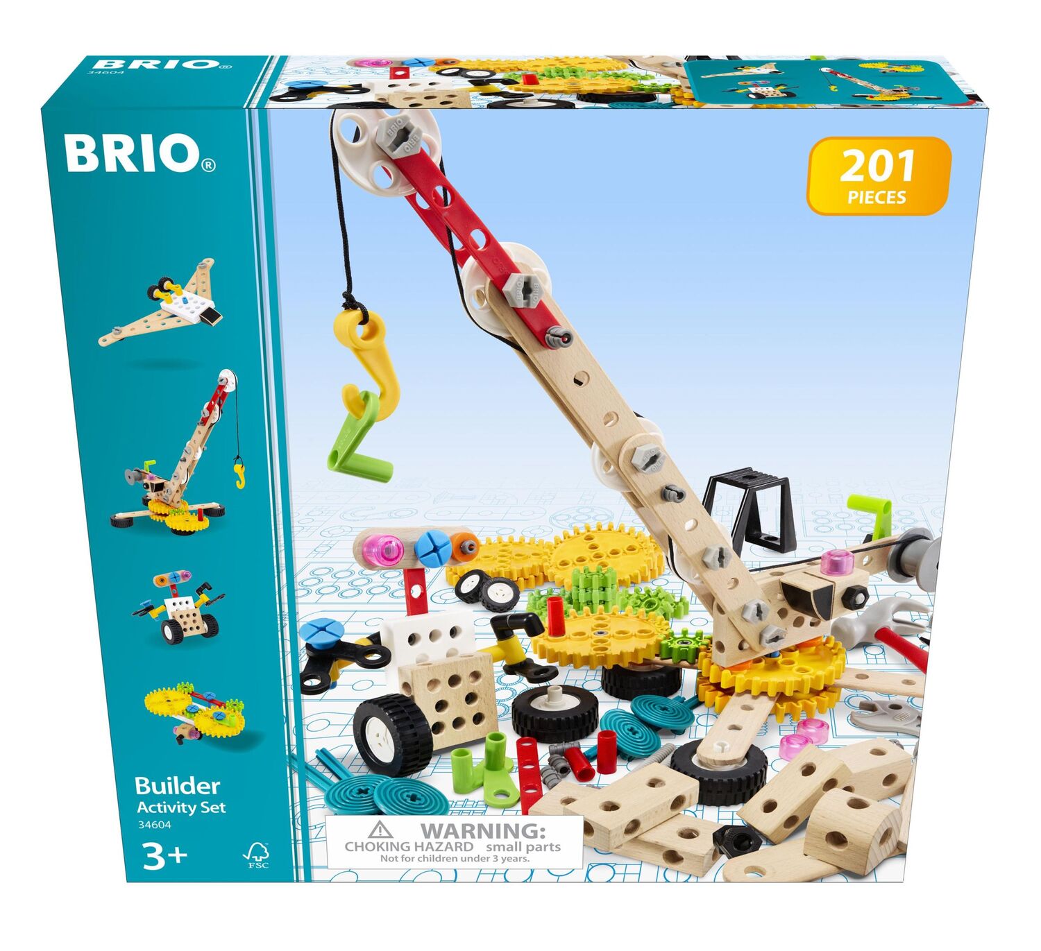 Cover: 7312350346046 | BRIO Builder - 34604 Builder Kindergartenset Entwicklungsförderndes...