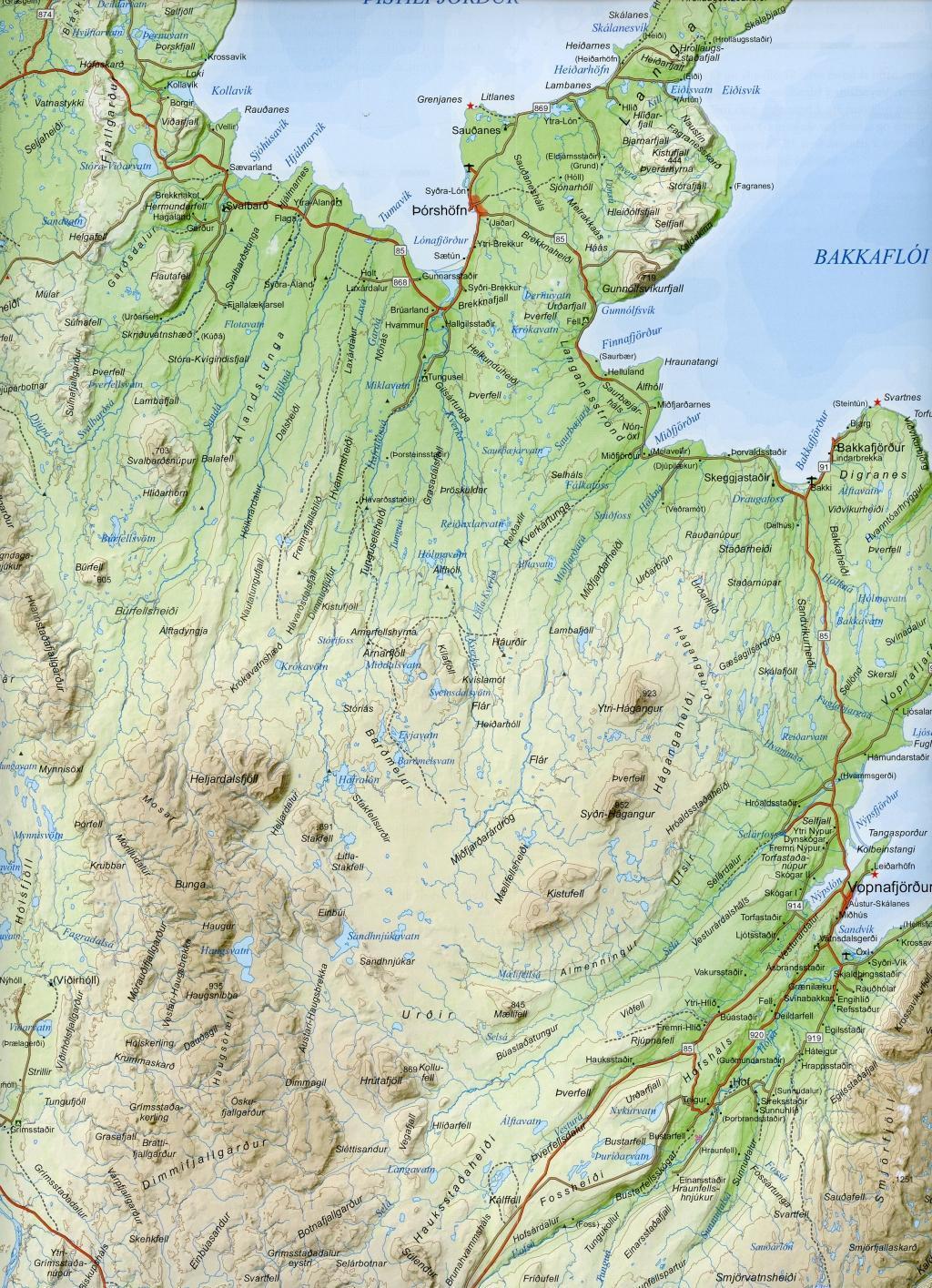 Bild: 9789979338253 | Island Nordost 1 : 300 000 | (Land-)Karte | In Klarsichthülle | 2018