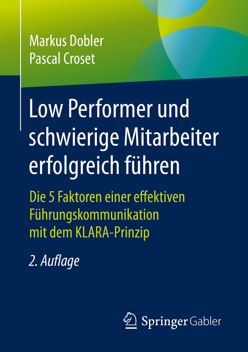 Cover: 9783658288624 | Low Performer und schwierige Mitarbeiter erfolgreich führen | Buch