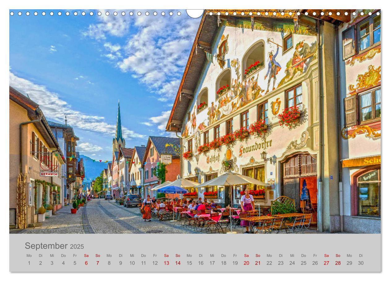 Bild: 9783435191321 | Garmisch-Partenkirchen Werdenfelser Land (Wandkalender 2025 DIN A3...