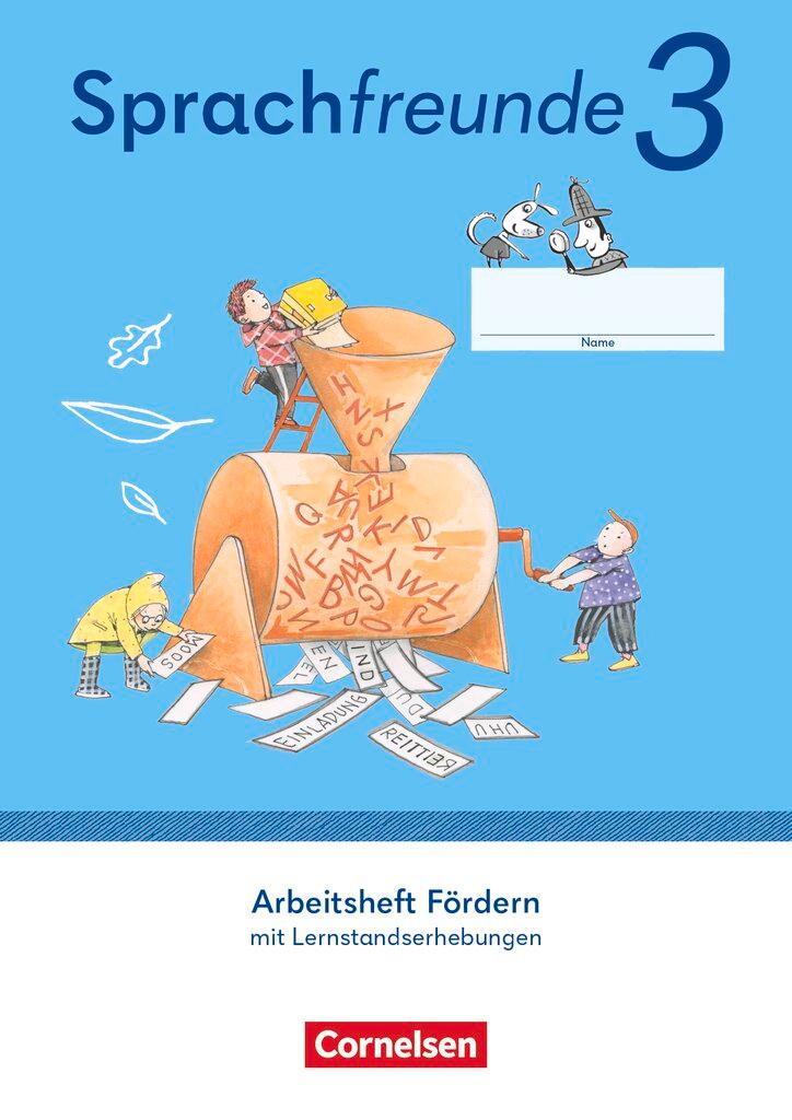 Cover: 9783464803257 | Sprachfreunde 3. Schuljahr. Arbeitsheft Fördern - Östliche...