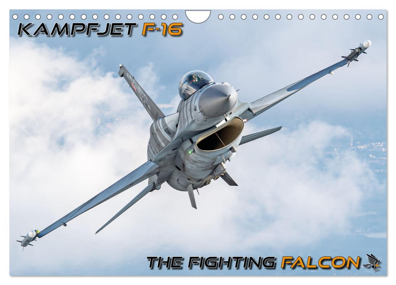 Cover: 9783383981463 | Kampfjet F-16 The Fighting Falcon (Wandkalender 2025 DIN A4 quer),...