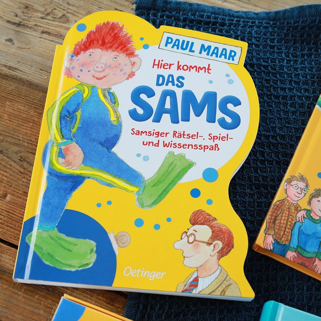 Bild: 9783751203685 | Hier kommt das Sams | Samsiger Rätsel-, Spiel- und Wissensspaß | Buch