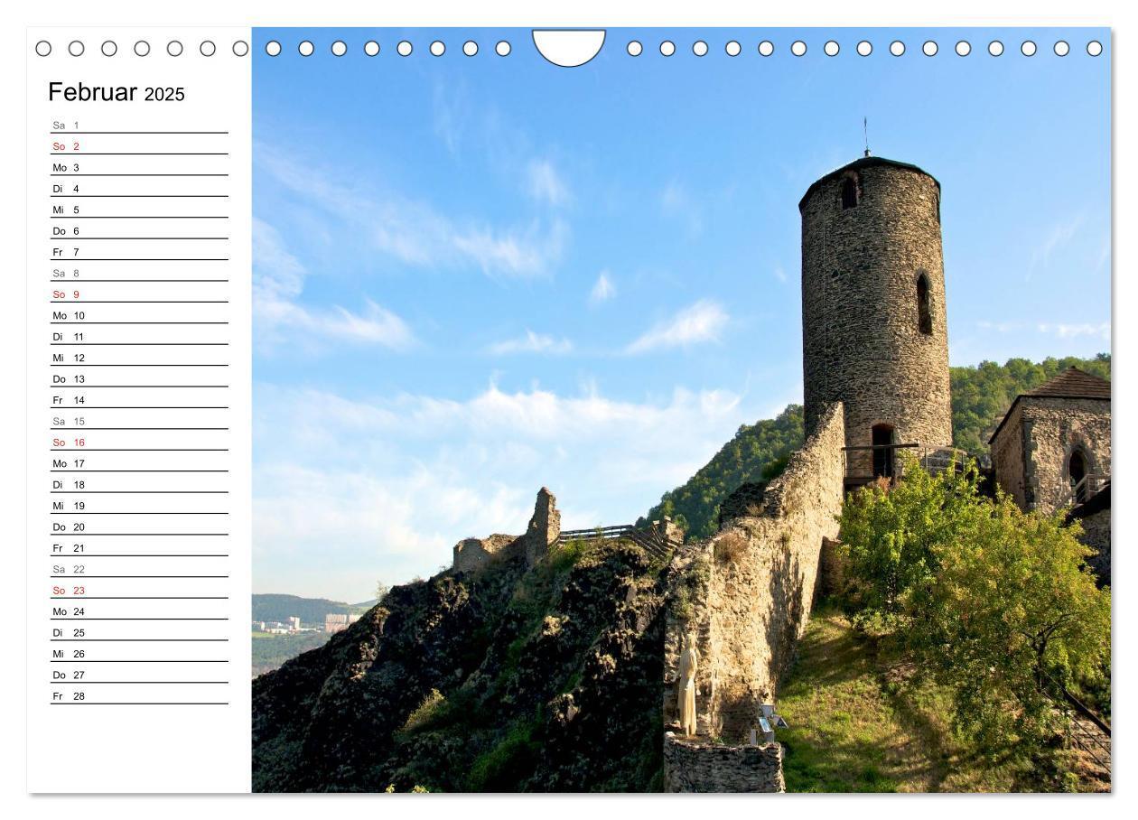 Bild: 9783435517633 | Tschechien - Die Burg Strekov (Wandkalender 2025 DIN A4 quer),...