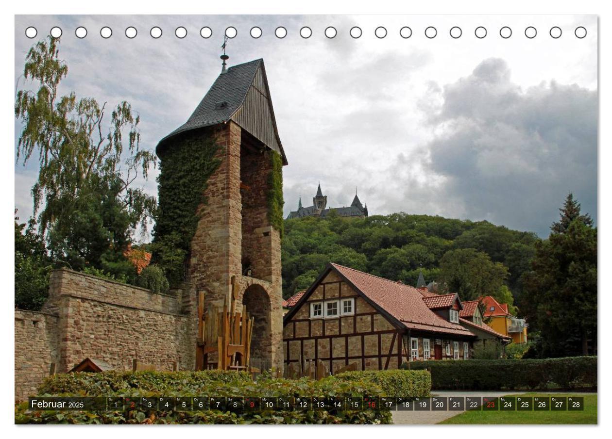 Bild: 9783435782055 | Wernigerode (Tischkalender 2025 DIN A5 quer), CALVENDO Monatskalender