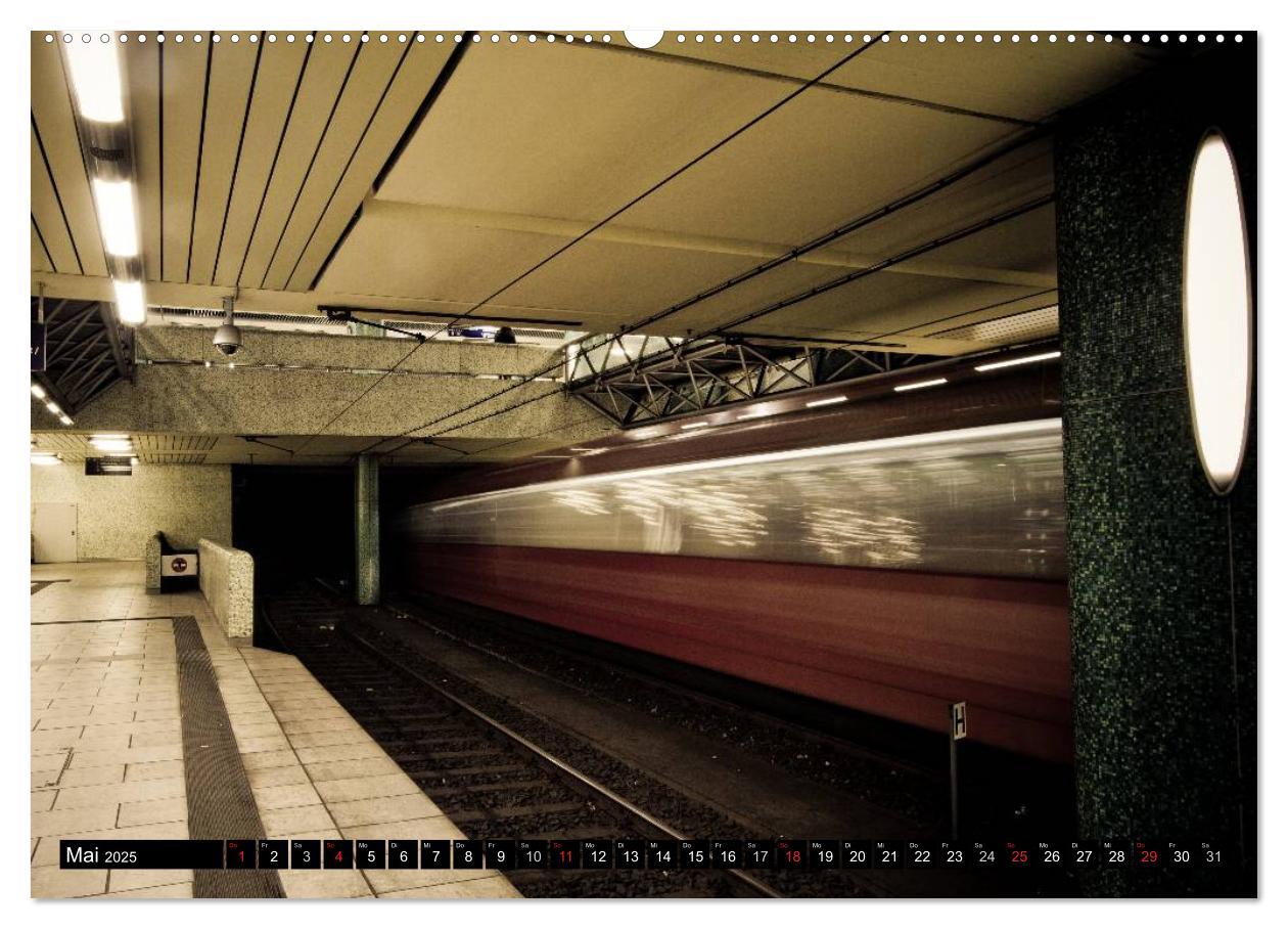 Bild: 9783435736669 | U-Bahn-Stationen Hannover (Wandkalender 2025 DIN A2 quer), CALVENDO...