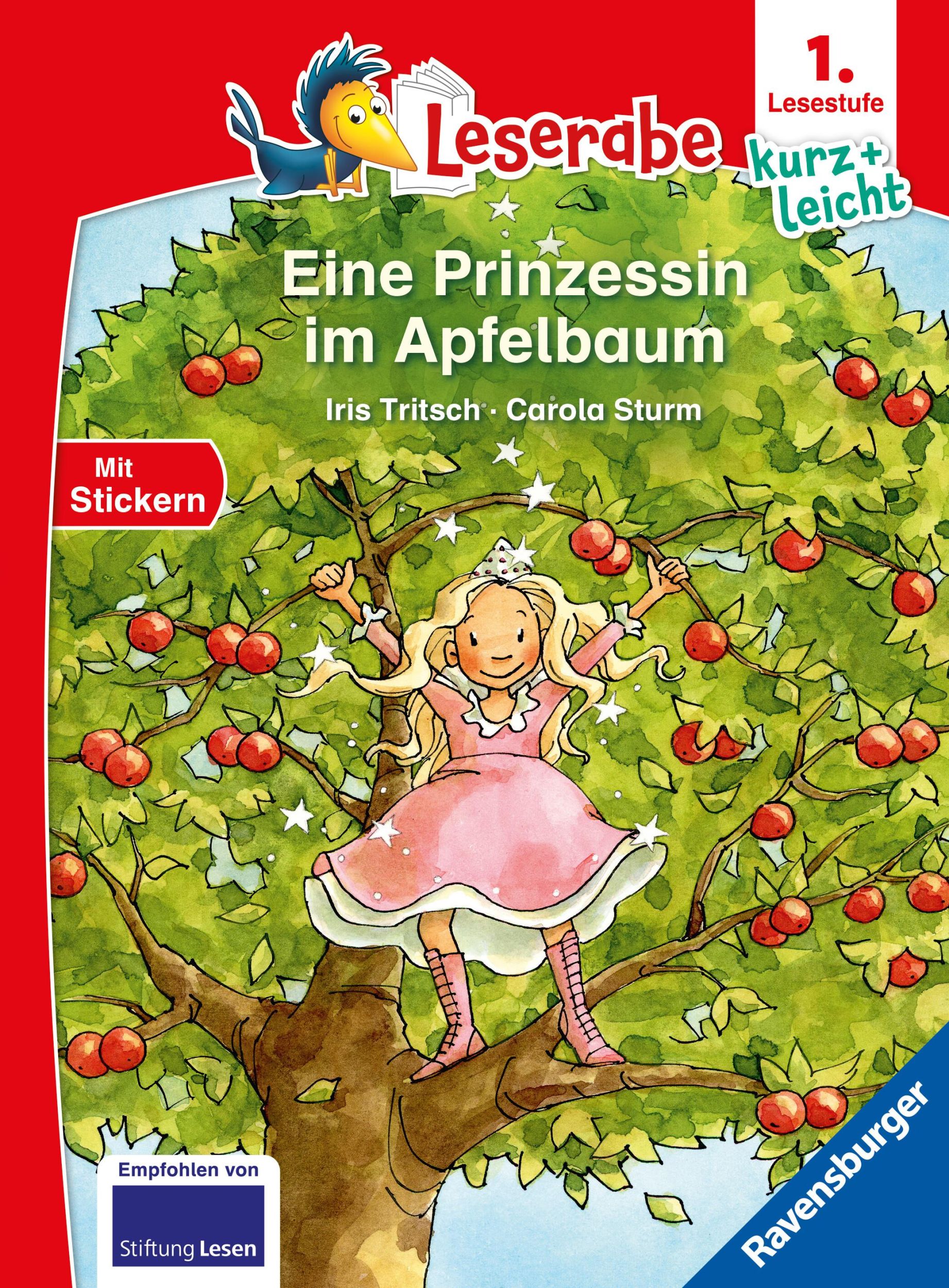 Cover: 9783473463749 | Leserabe 1. Lesestufe Kurz und leicht - Eine Prinzessin im Apfelbaum