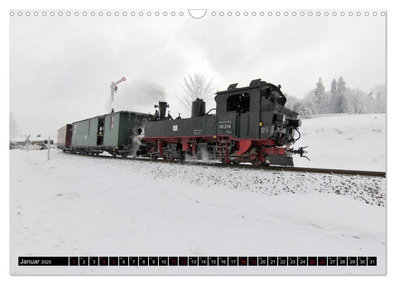 Bild: 9783435445967 | Dampfbahnromantik - Dampfbahnen auf schmaler Spur (Wandkalender...