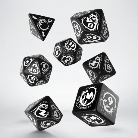 Cover: 5907814951625 | Dragons Dice Set: Hematite | Dragon-Dice | Q-workshop