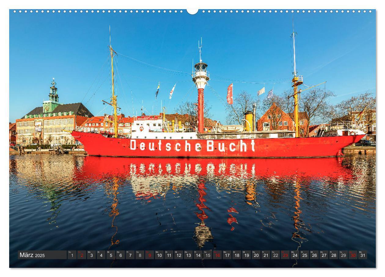 Bild: 9783383783180 | Bezauberndes Ostfriesland (Wandkalender 2025 DIN A2 quer), CALVENDO...