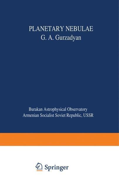 Cover: 9789401030625 | Planetary Nebulae | G. A. Gurzadyan (u. a.) | Taschenbuch | Paperback